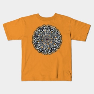 Geometric Horseshoe Crab Art Kids T-Shirt